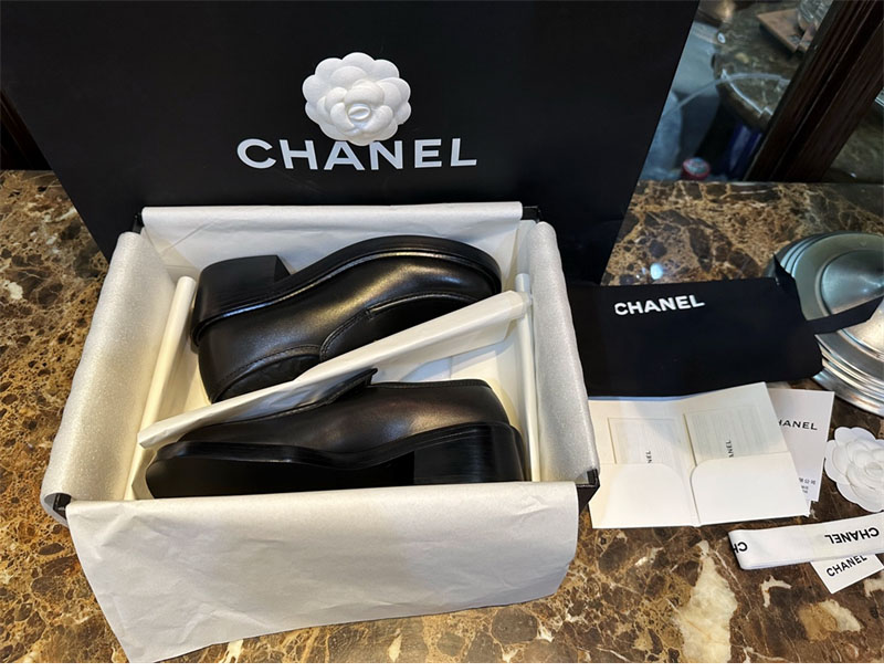 샤넬 샤넬 22k CC 로고 로퍼 （터보） 레플리카 15번 이미지 - 신발 | 세미샵 레플리카 사이트