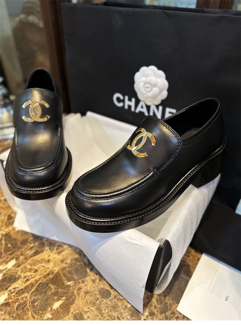 샤넬 샤넬 22k CC 로고 로퍼 （터보） 레플리카 5번 이미지 - 신발 | 세미샵 레플리카 사이트