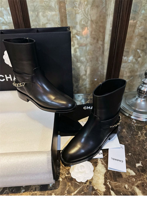샤넬 샤넬 23a 체인 앵클 부츠 레플리카 10번 이미지 - 신발 | 세미샵 레플리카 사이트
