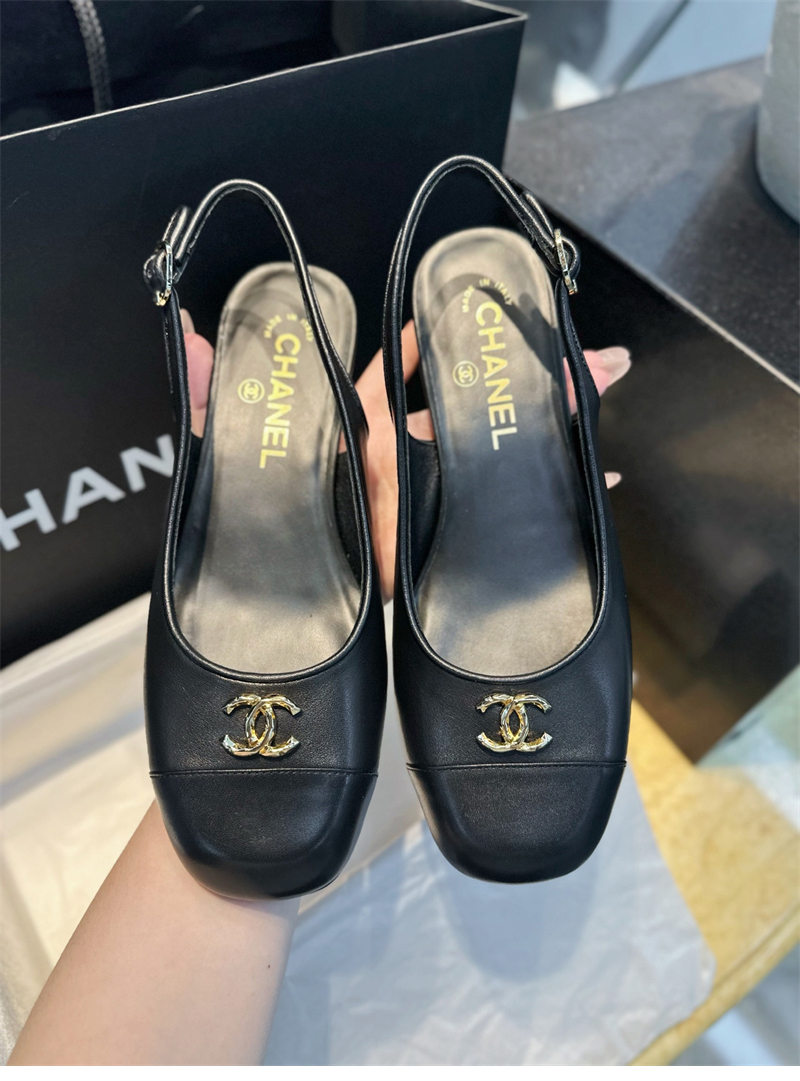 샤넬 샤넬 24A CC로고 슬링백 펌프스 레플리카 4번 이미지 - 신발 | 세미샵 레플리카 사이트