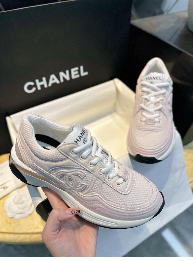 샤넬 샤넬 24S CC 패브릭 스니커즈 레플리카 8번 이미지 - 신발 | 세미샵 레플리카 사이트