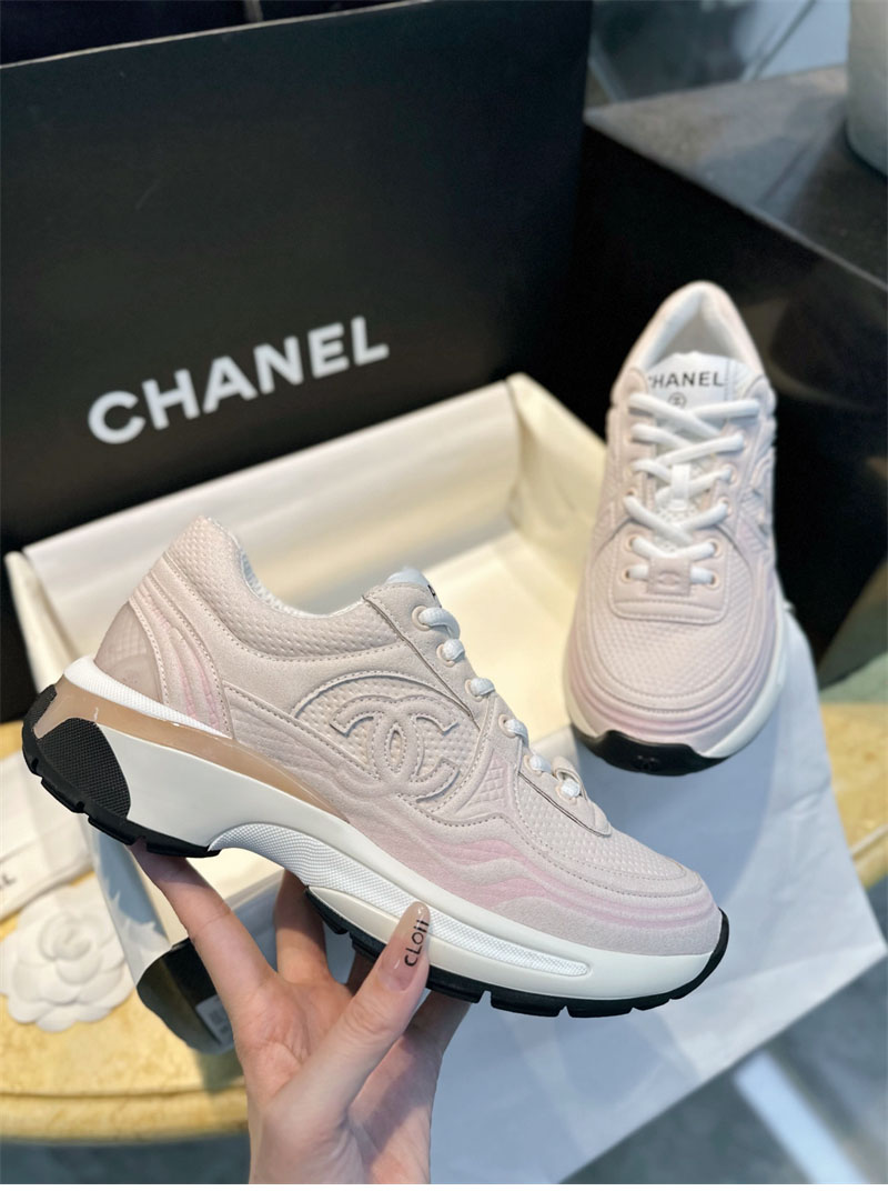 샤넬 샤넬 24S CC 패브릭 스니커즈 레플리카 9번 이미지 - 신발 | 세미샵 레플리카 사이트