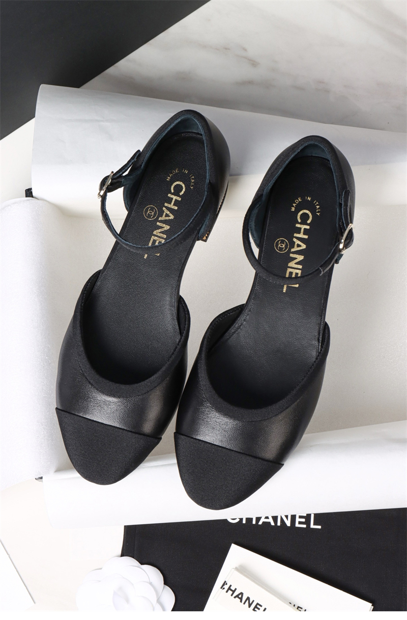 샤넬 샤넬 25A 블랙 메리제인 슈즈 레플리카 7번 이미지 - 신발 | 세미샵 레플리카 사이트