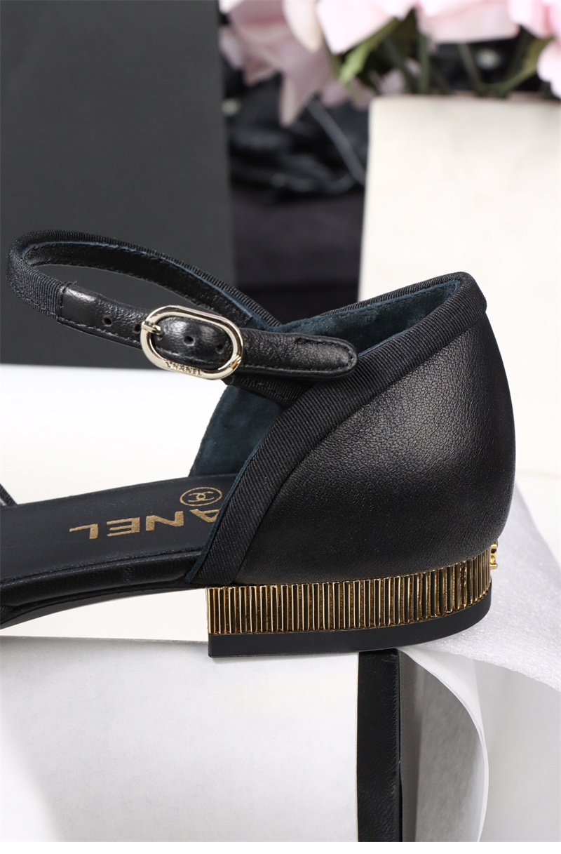 샤넬 샤넬 25A 블랙 메리제인 슈즈 레플리카 4번 이미지 - 신발 | 세미샵 레플리카 사이트