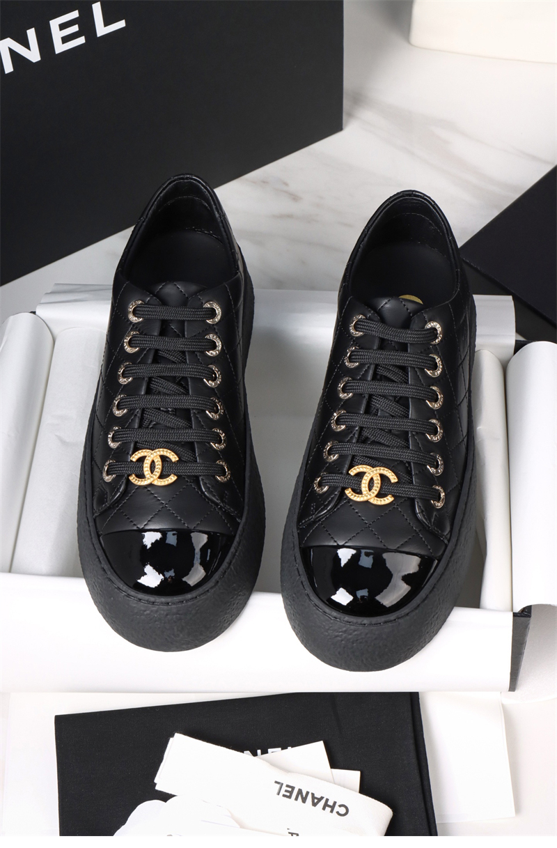 샤넬 샤넬 25A 빅터 쿼즈 블랙 스니커즈 레플리카 10번 이미지 - 신발 | 세미샵 레플리카 사이트