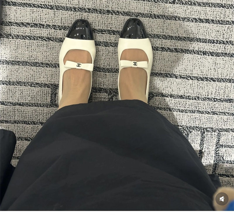 샤넬 샤넬 25B 메리 제인 발레리나 플랫 슈즈 레플리카 10번 이미지 - 신발 | 세미샵 레플리카 사이트