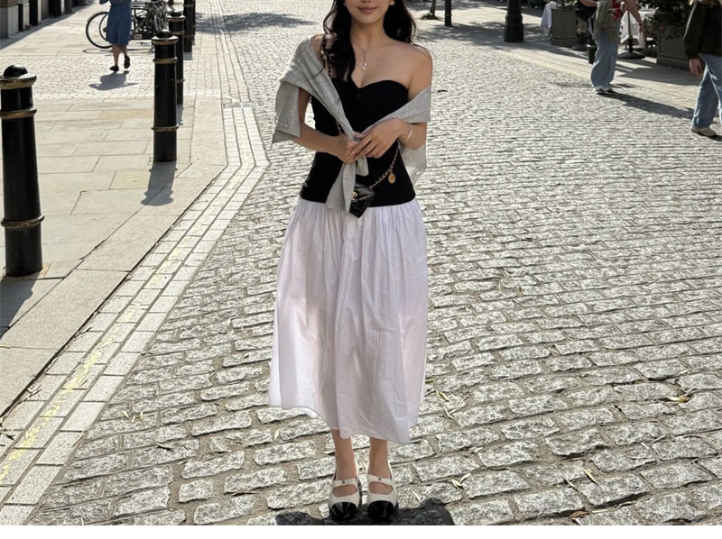 샤넬 샤넬 25B 메리 제인 발레리나 플랫 슈즈 레플리카 1번 이미지 - 신발 | 세미샵 레플리카 사이트