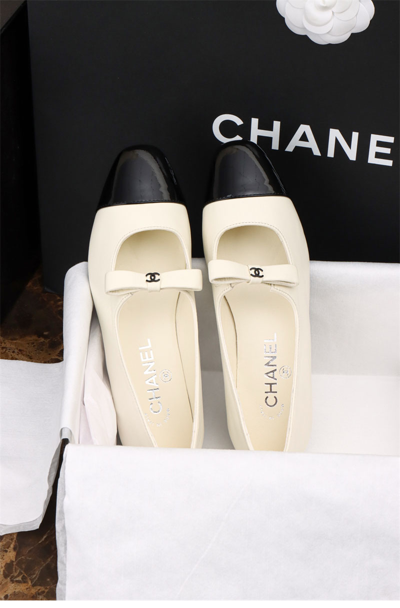 샤넬 샤넬 25B 메리 제인 발레리나 플랫 슈즈 레플리카 21번 이미지 - 신발 | 세미샵 레플리카 사이트