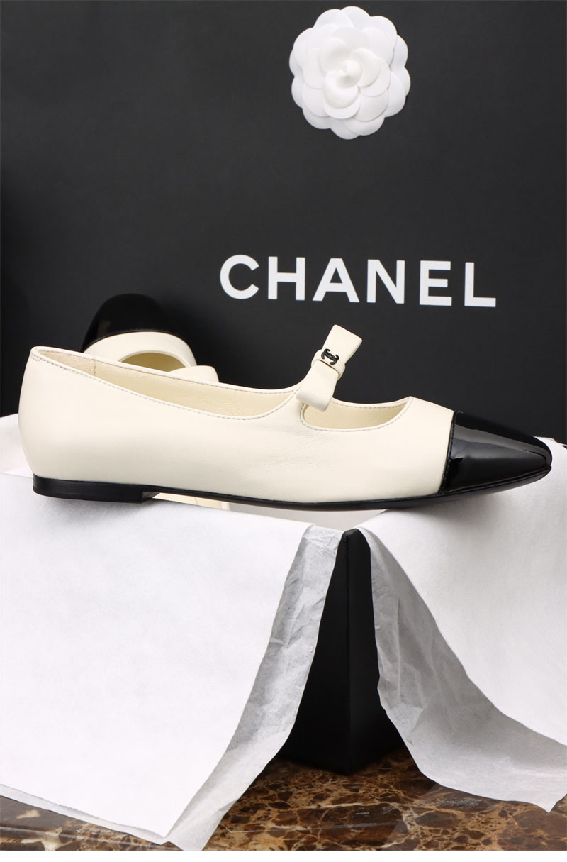 샤넬 샤넬 25B 메리 제인 발레리나 플랫 슈즈 레플리카 18번 이미지 - 신발 | 세미샵 레플리카 사이트