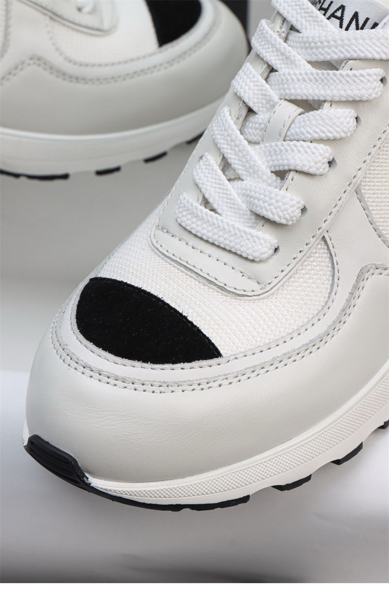 샤넬 샤넬 25K 믹스드 파이버 스니커즈 화이트 레플리카 14번 이미지 - 신발 | 세미샵 레플리카 사이트