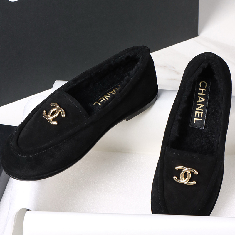 샤넬 샤넬 25K 스웨이드 시어링 모카신 로퍼 레플리카 14번 이미지 - 신발 | 세미샵 레플리카 사이트