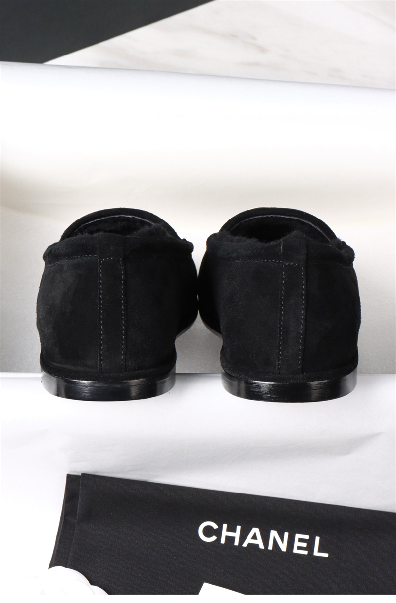 샤넬 샤넬 25K 스웨이드 시어링 모카신 로퍼 레플리카 1번 이미지 - 신발 | 세미샵 레플리카 사이트