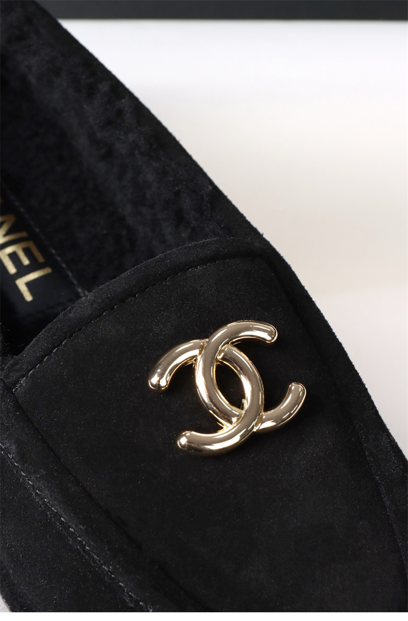 샤넬 샤넬 25K 스웨이드 시어링 모카신 로퍼 레플리카 9번 이미지 - 신발 | 세미샵 레플리카 사이트