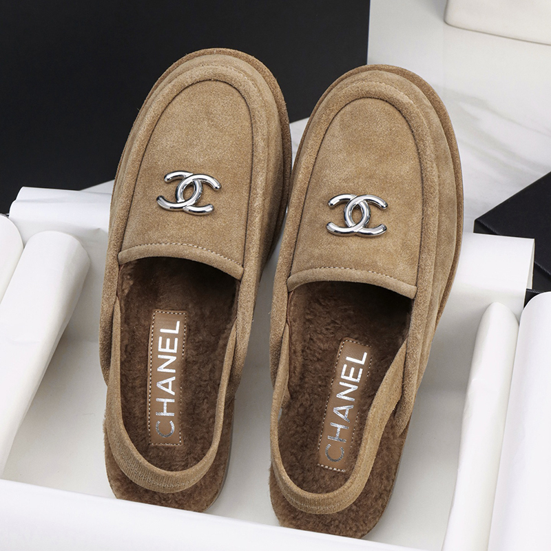 샤넬 샤넬 25K 스웨이드 시어링 모카신 로퍼 레플리카 13번 이미지 - 신발 | 세미샵 레플리카 사이트