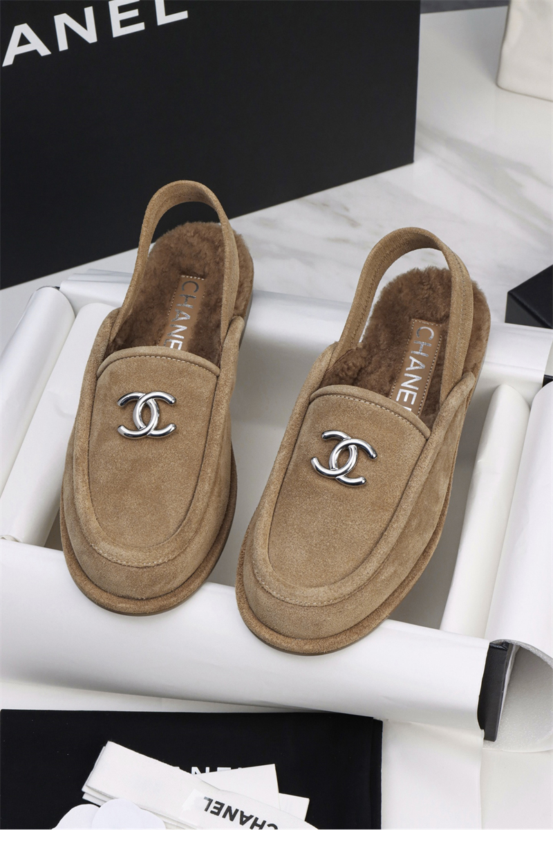 샤넬 샤넬 25K 스웨이드 시어링 모카신 로퍼 레플리카 14번 이미지 - 신발 | 세미샵 레플리카 사이트