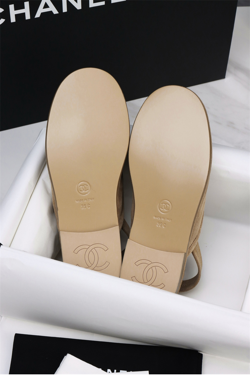 샤넬 샤넬 25K 스웨이드 시어링 모카신 로퍼 레플리카 3번 이미지 - 신발 | 세미샵 레플리카 사이트