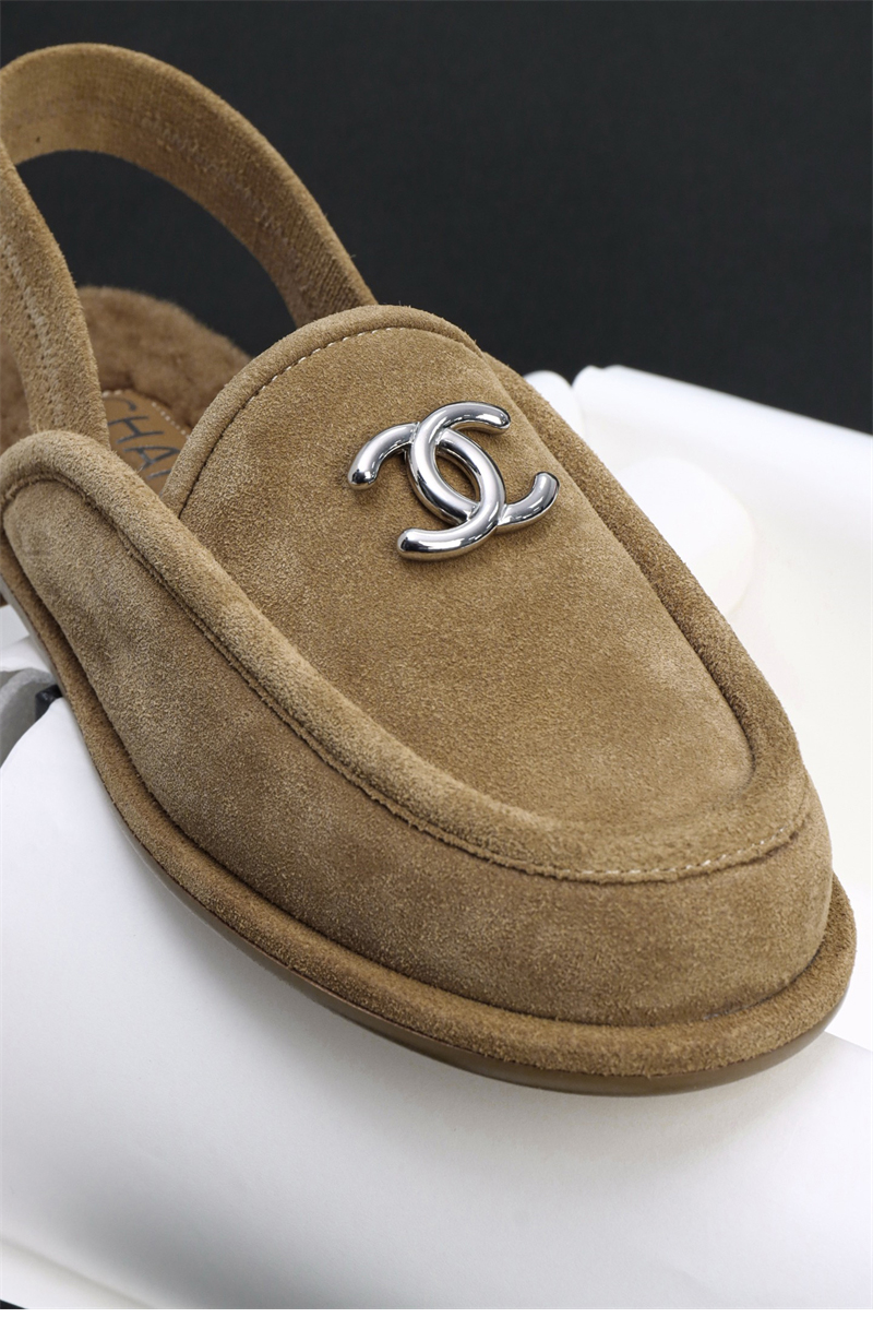 샤넬 샤넬 25K 스웨이드 시어링 모카신 로퍼 레플리카 7번 이미지 - 신발 | 세미샵 레플리카 사이트