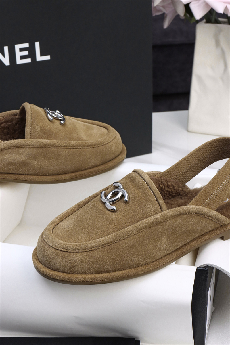 샤넬 샤넬 25K 스웨이드 시어링 모카신 로퍼 레플리카 8번 이미지 - 신발 | 세미샵 레플리카 사이트