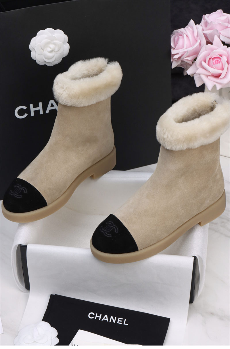 샤넬 샤넬 25K 시어링 숏 부츠 레플리카 19번 이미지 - 신발 | 세미샵 레플리카 사이트