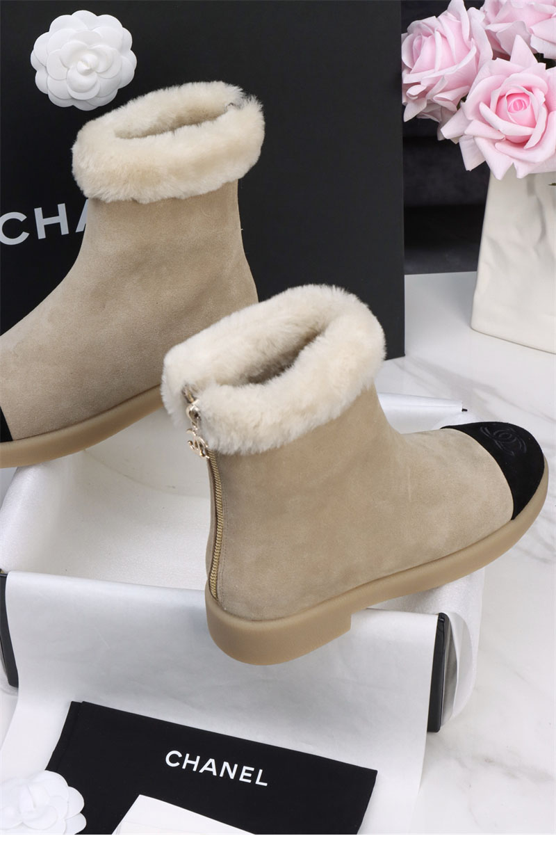 샤넬 샤넬 25K 시어링 숏 부츠 레플리카 7번 이미지 - 신발 | 세미샵 레플리카 사이트