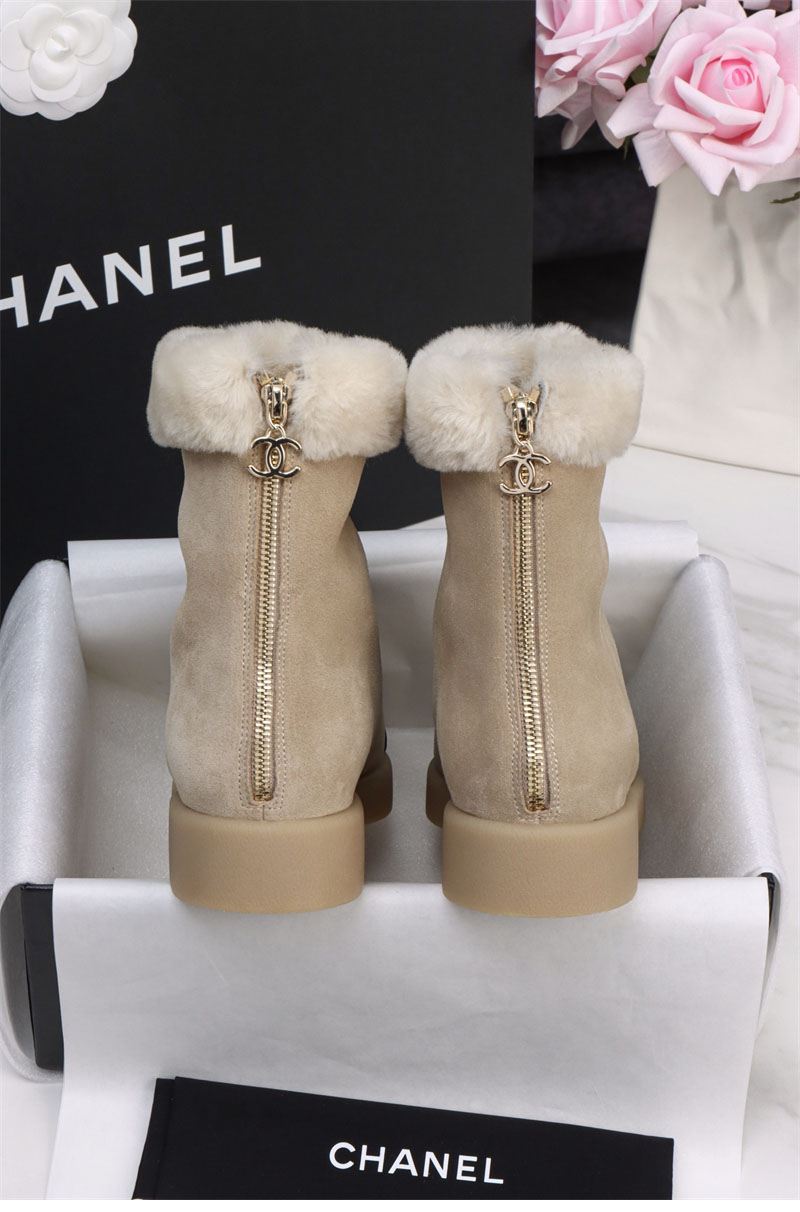 샤넬 샤넬 25K 시어링 숏 부츠 레플리카 1번 이미지 - 신발 | 세미샵 레플리카 사이트