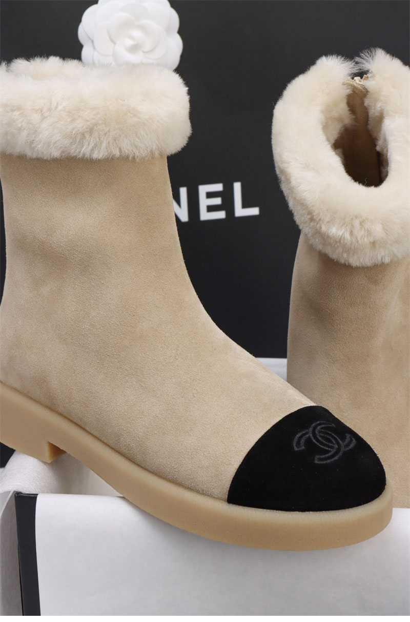 샤넬 샤넬 25K 시어링 숏 부츠 레플리카 2번 이미지 - 신발 | 세미샵 레플리카 사이트