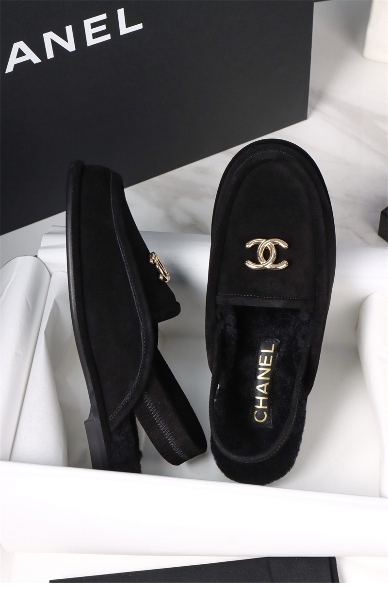 샤넬 샤넬 25K CC로고 시어링 슬링백 뮬 레플리카 8번 이미지 - 신발 | 세미샵 레플리카 사이트