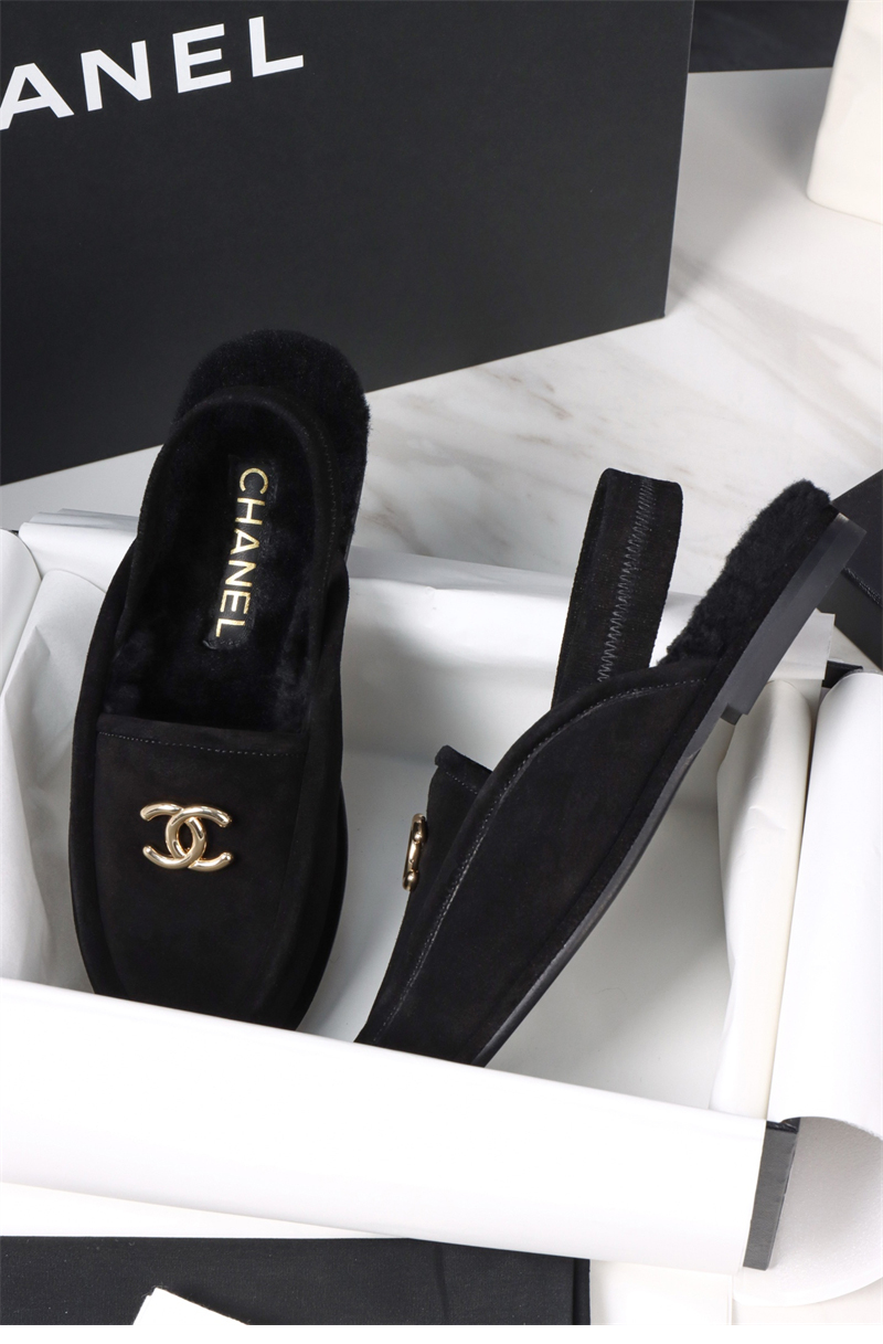 샤넬 샤넬 25K CC로고 시어링 슬링백 뮬 레플리카 2번 이미지 - 신발 | 세미샵 레플리카 사이트