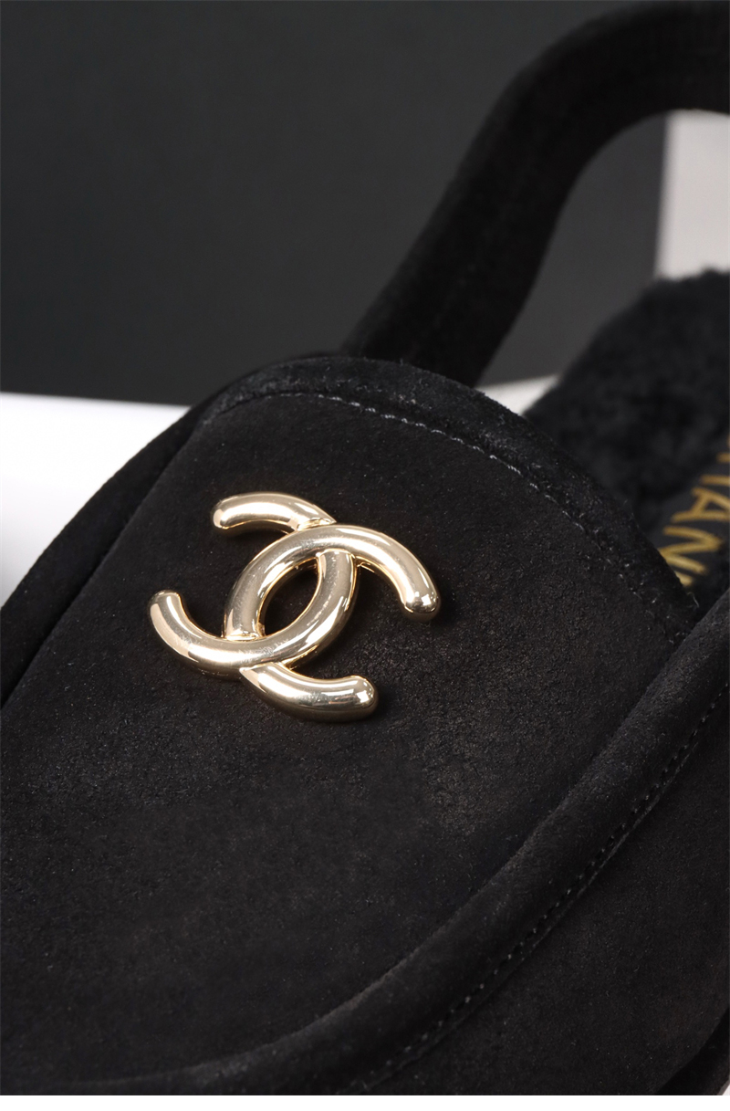 샤넬 샤넬 25K CC로고 시어링 슬링백 뮬 레플리카 13번 이미지 - 신발 | 세미샵 레플리카 사이트