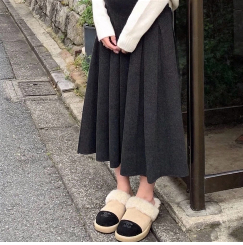 샤넬 샤넬 25 CC로고 시어링 뮬 레플리카 9번 이미지 - 신발 | 세미샵 레플리카 사이트