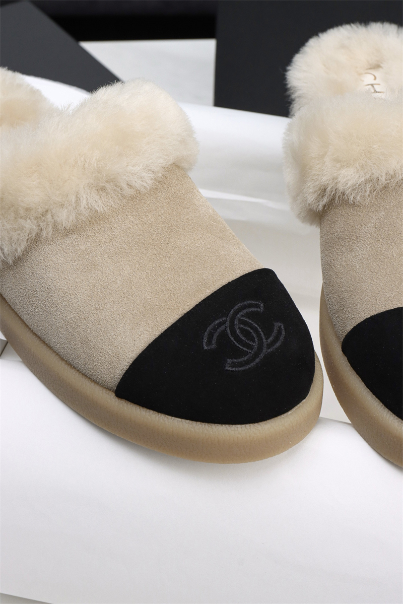 샤넬 샤넬 25 CC로고 시어링 뮬 레플리카 7번 이미지 - 신발 | 세미샵 레플리카 사이트