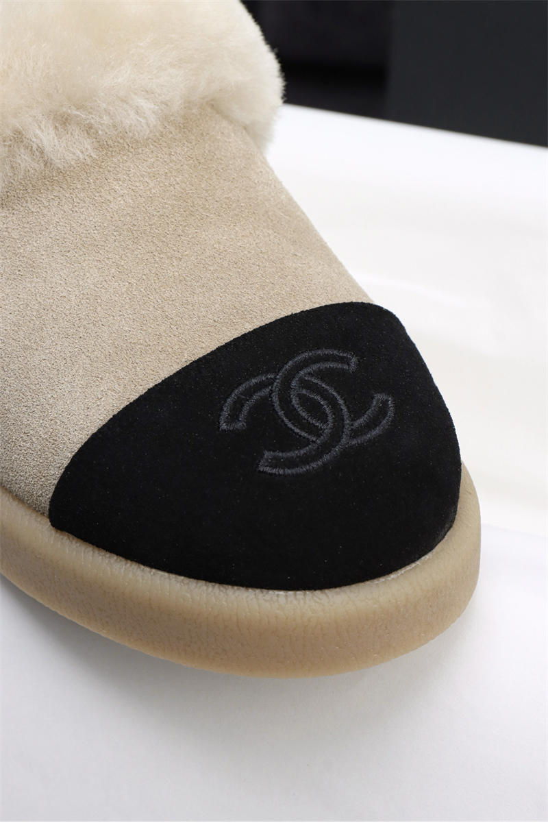 샤넬 샤넬 25 CC로고 시어링 뮬 레플리카 10번 이미지 - 신발 | 세미샵 레플리카 사이트