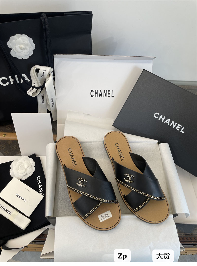 샤넬 샤넬 26C 크루즈 체인 플랫 샌들 레플리카 12번 이미지 - 신발 | 세미샵 레플리카 사이트