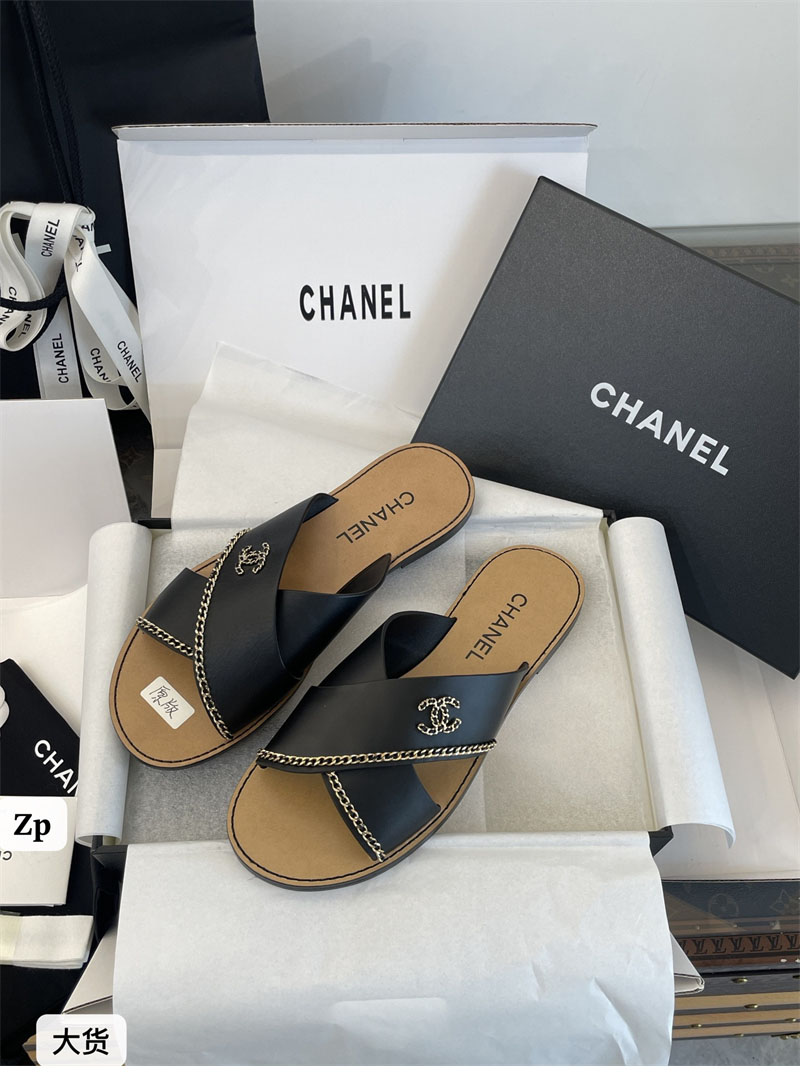 샤넬 샤넬 26C 크루즈 체인 플랫 샌들 레플리카 17번 이미지 - 신발 | 세미샵 레플리카 사이트