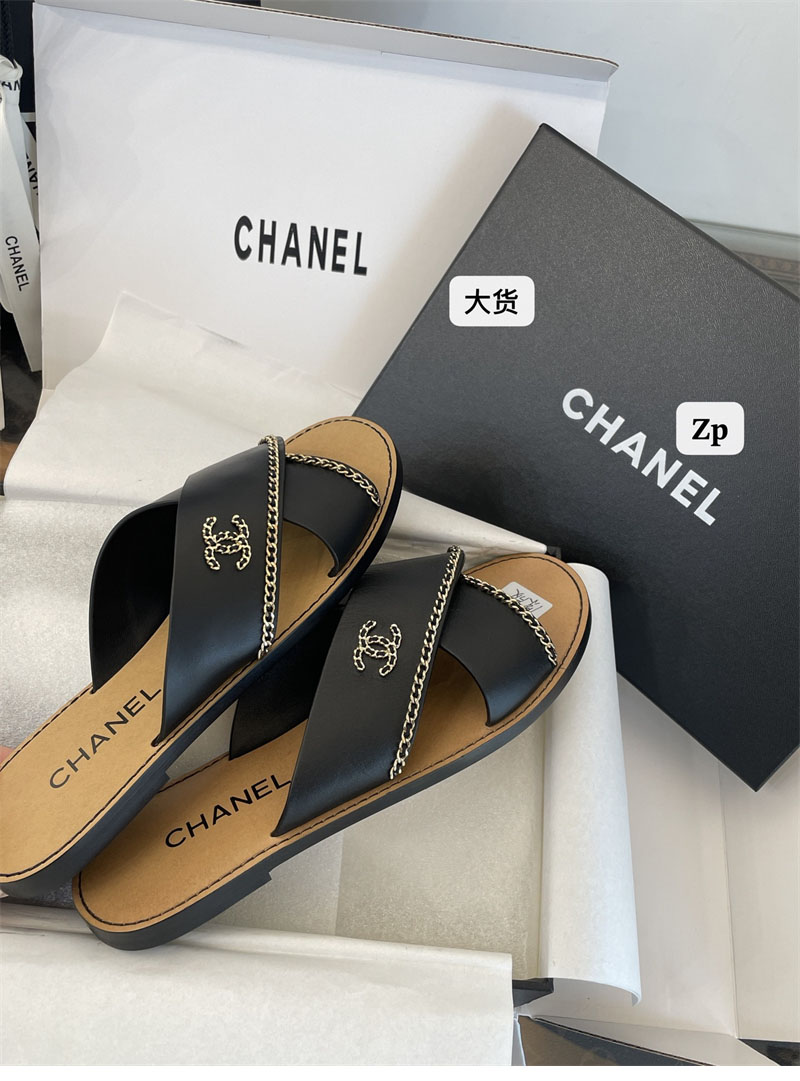 샤넬 샤넬 26C 크루즈 체인 플랫 샌들 레플리카 10번 이미지 - 신발 | 세미샵 레플리카 사이트