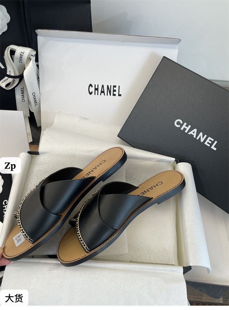 샤넬 샤넬 26C 크루즈 체인 플랫 샌들 레플리카 18번 이미지 - 신발 | 세미샵 레플리카 사이트