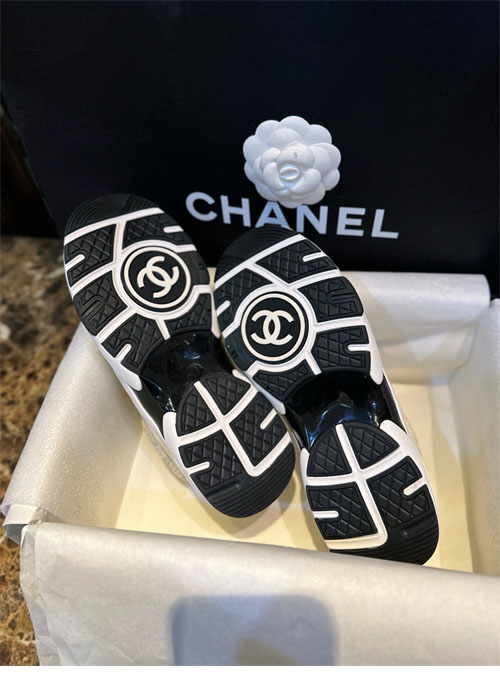 C H A N E L 샤넬 CC로고 코튼 트위드 스니커즈 레플리카 11번 이미지 - 신발 | 세미샵 레플리카 사이트