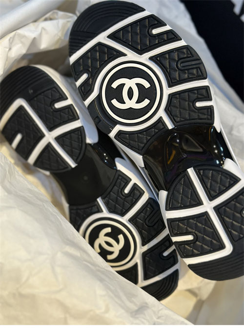 C H A N E L 샤넬 CC로고 코튼 트위드 스니커즈 레플리카 20번 이미지 - 신발 | 세미샵 레플리카 사이트