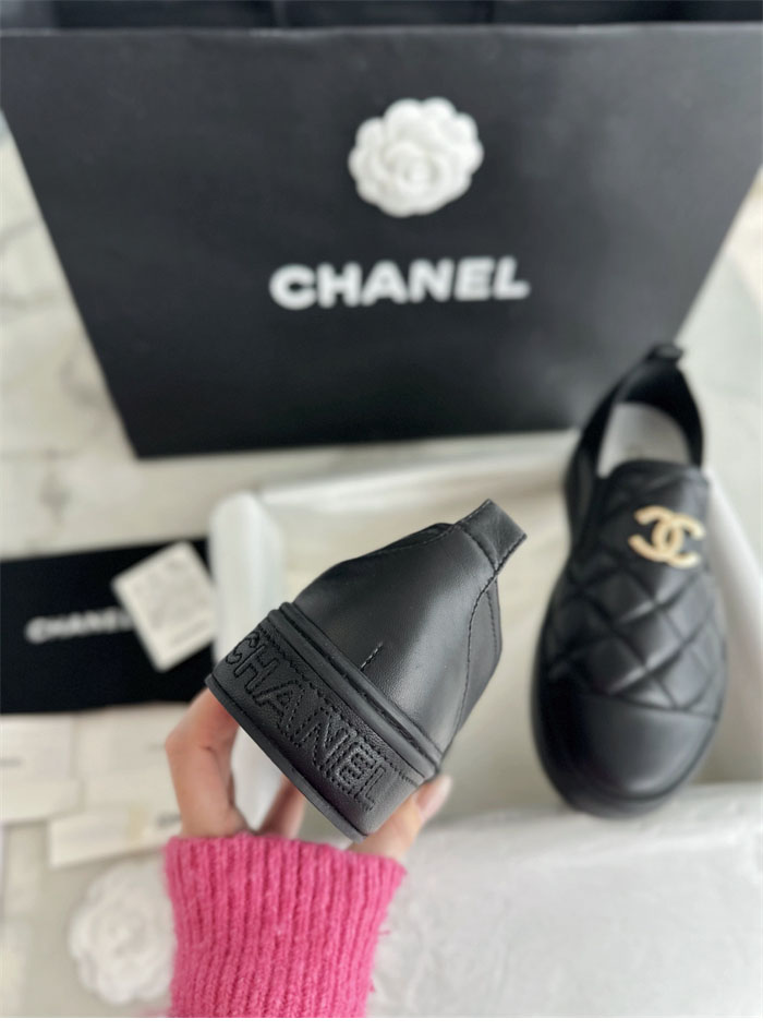 C H A N E L 샤넬 CC로고 퀼팅 슬립온 레플리카 10번 이미지 - 신발 | 세미샵 레플리카 사이트