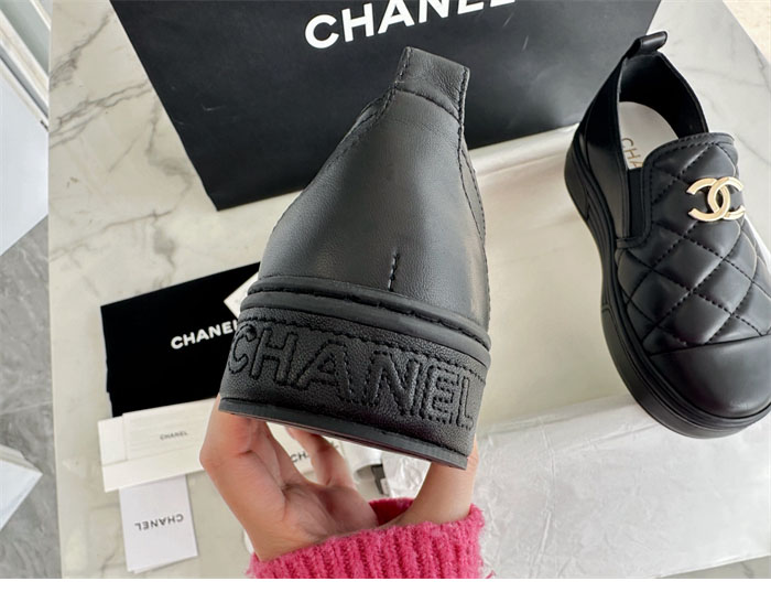 C H A N E L 샤넬 CC로고 퀼팅 슬립온 레플리카 15번 이미지 - 신발 | 세미샵 레플리카 사이트