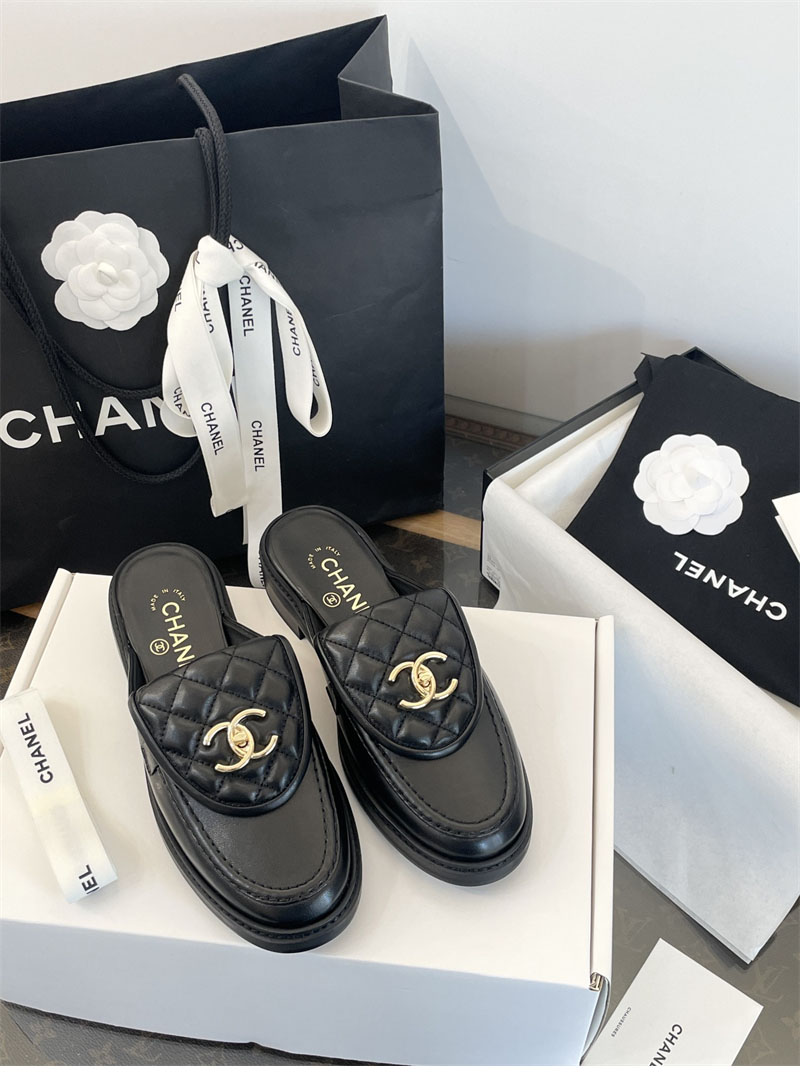 샤넬 샤넬 CC로고 턴락 뮬 블로퍼 레플리카 6번 이미지 - 신발 | 세미샵 레플리카 사이트