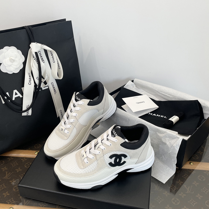 C H A N E L 샤넬 cc로고 메쉬 테니스 여성 스니커즈 레플리카 1번 이미지 - 신발 | 세미샵 레플리카 사이트