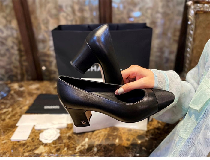 C H A N E L 샤넬 cc로고 통굽 펌프스 레플리카 10번 이미지 - 신발 | 세미샵 레플리카 사이트