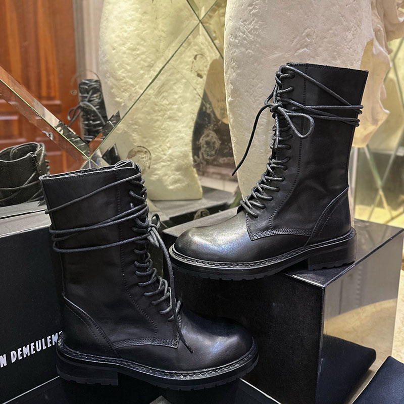 Andw Mule Mister 앤드뮐미스터 레더 컴뱃 부츠 레플리카 1번 이미지 - 신발 | 세미샵 레플리카 사이트