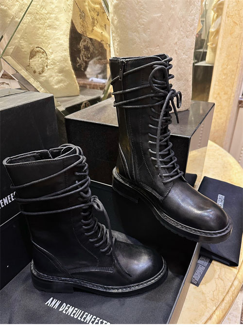 Andw Mule Mister 앤드뮐미스터 레더 컴뱃 부츠 레플리카 6번 이미지 - 신발 | 세미샵 레플리카 사이트