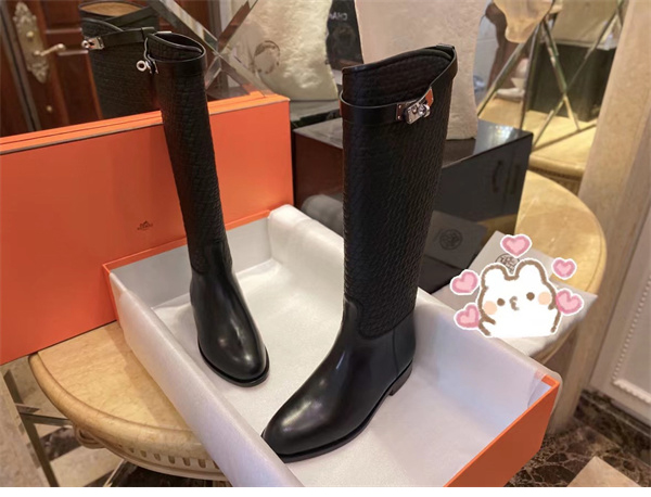 Hermes 에르메스 점핑 켈리 롱 부츠 레플리카 4번 이미지 - 신발 | 세미샵 레플리카 사이트