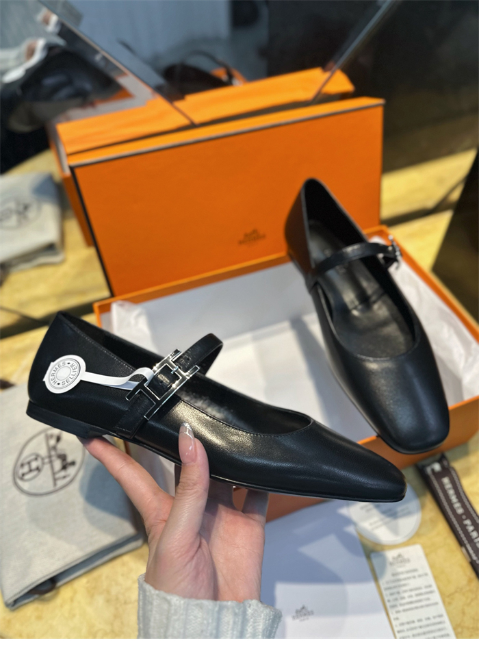 Hermes 에르메스 제인 발레플랫 슈즈 레플리카 21번 이미지 - 신발 | 세미샵 레플리카 사이트