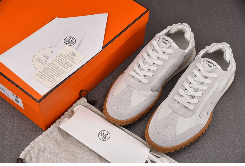 Hermes 에르메스 Jet 제트 스니커즈 화이트 레플리카 12번 이미지 - 신발 | 세미샵 레플리카 사이트