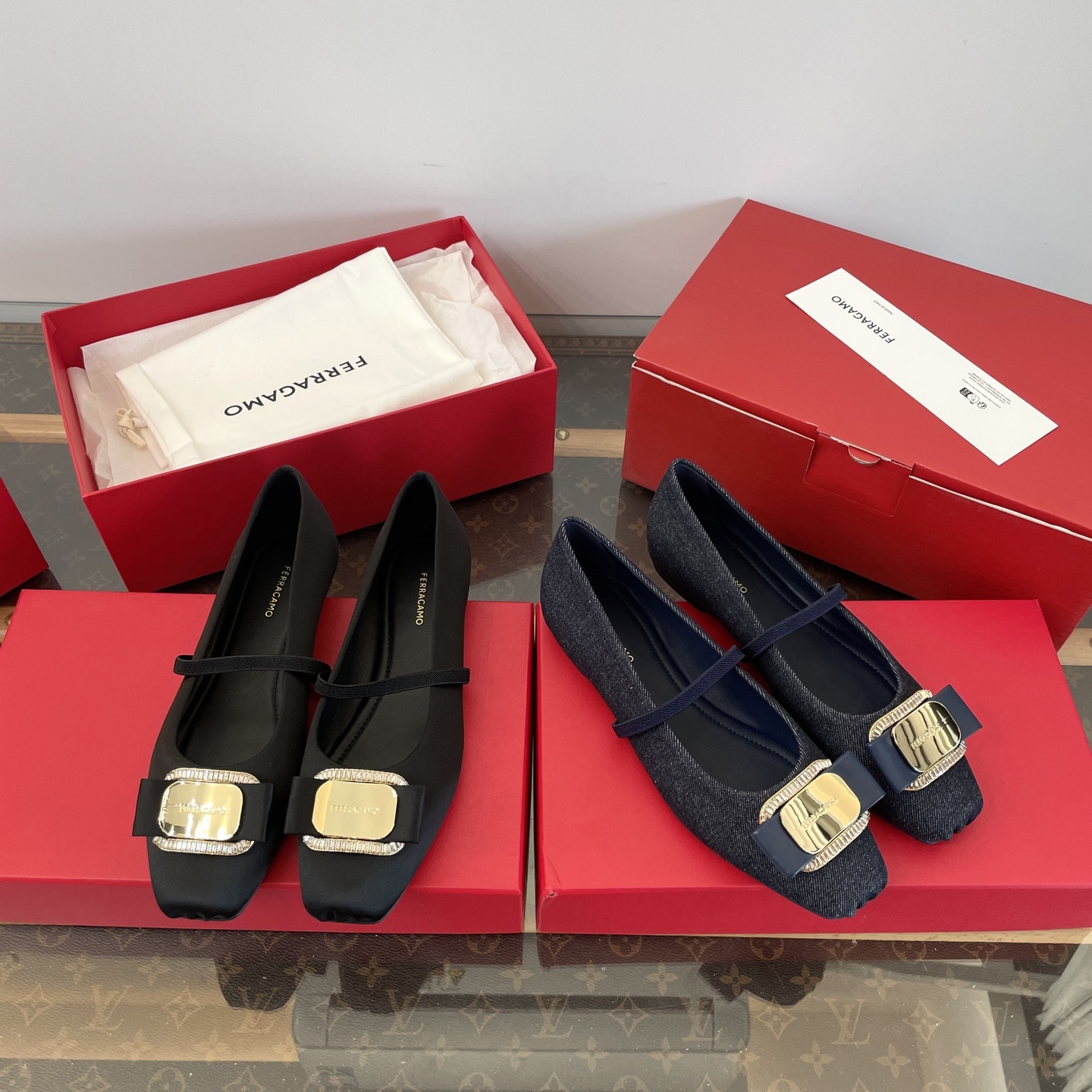 Ferragamo 페레가모 뉴 바라 플레이트 발레플랫 레플리카 1번 이미지 - 신발 | 세미샵 레플리카 사이트