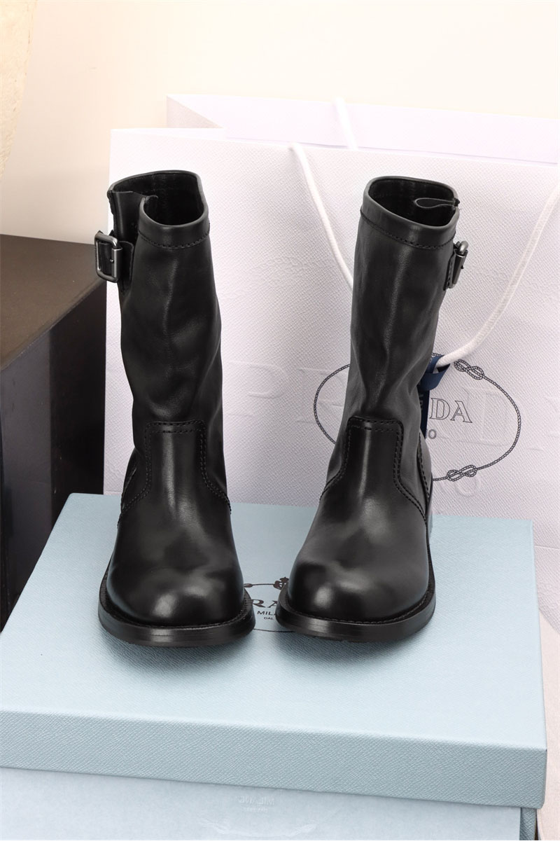 프라다 프라다 레더 앵클 부츠 레플리카 9번 이미지 - 신발 | 세미샵 레플리카 사이트